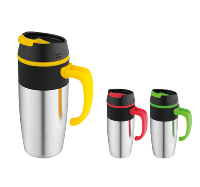 SS Outer Plastic Inner Mug