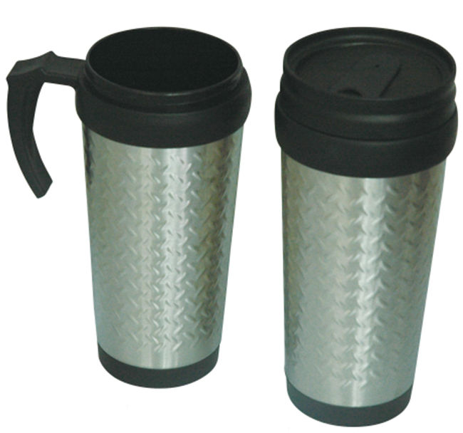 SS Outer Plastic Inner Mug