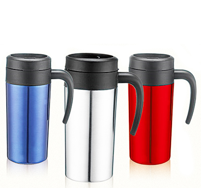 SS Outer Plastic Inner Mug