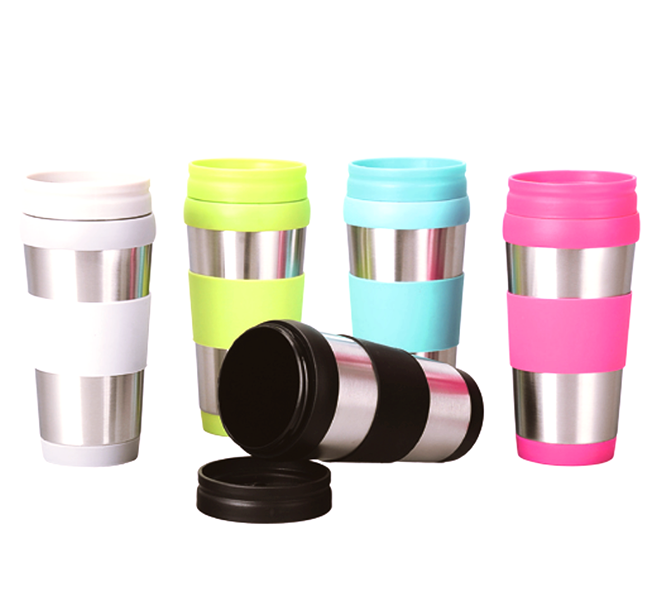 SS Outer Plastic Inner Mug