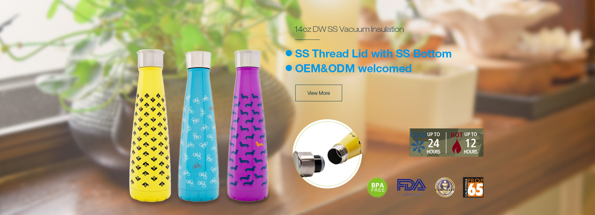 Double Wall SS Vaccum Tumbler